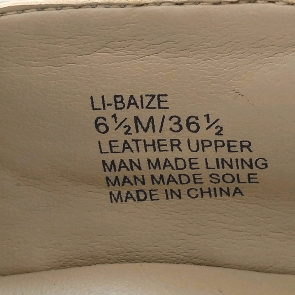 Lori Goldstein Li-Blaze Slip-On Sneaker  Leather / Suede Women's Sz 6.5 - Picture 6 of 7